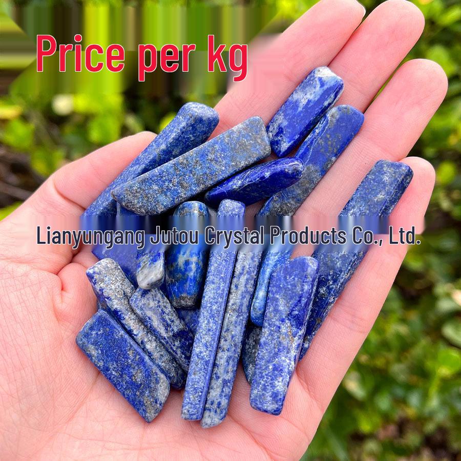 Handmade Lapis Lazuli Flower Gemstone Ornament