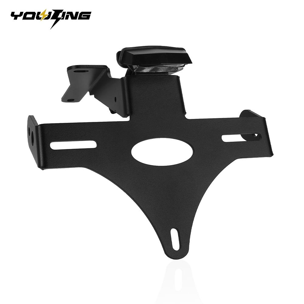 License Plate Holder For Speed Triple 1200 RS/RR ---2024-2025 Motorcycle Fender Eliminator Tail Bracket LED Light
