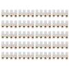 20Pcs Terminal Block ThroughType FlameRetardant Industrial Wire Connector Supplies 20A