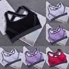 Luxurious Cross Back Padded Sports Bra For Women Seamless And Breathable Fitness Top