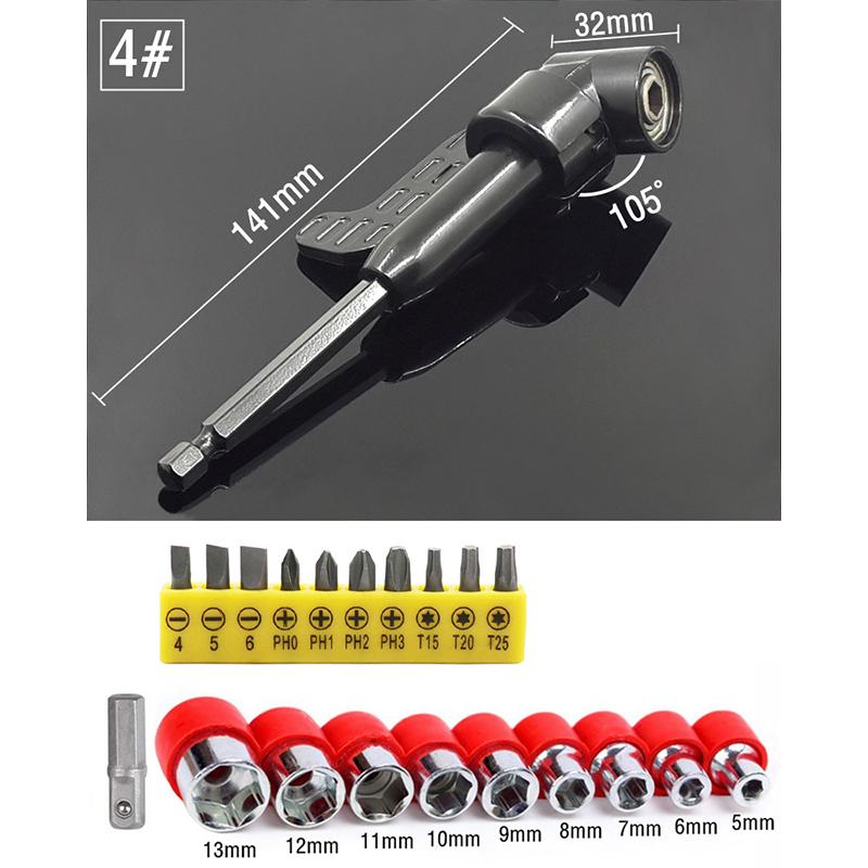 Magnetisches Steckschlüssel-Set 43-teilig – SAE & Metrische Bits Für Schlagschrauber, Schraubendreher & Bohrmaschinen