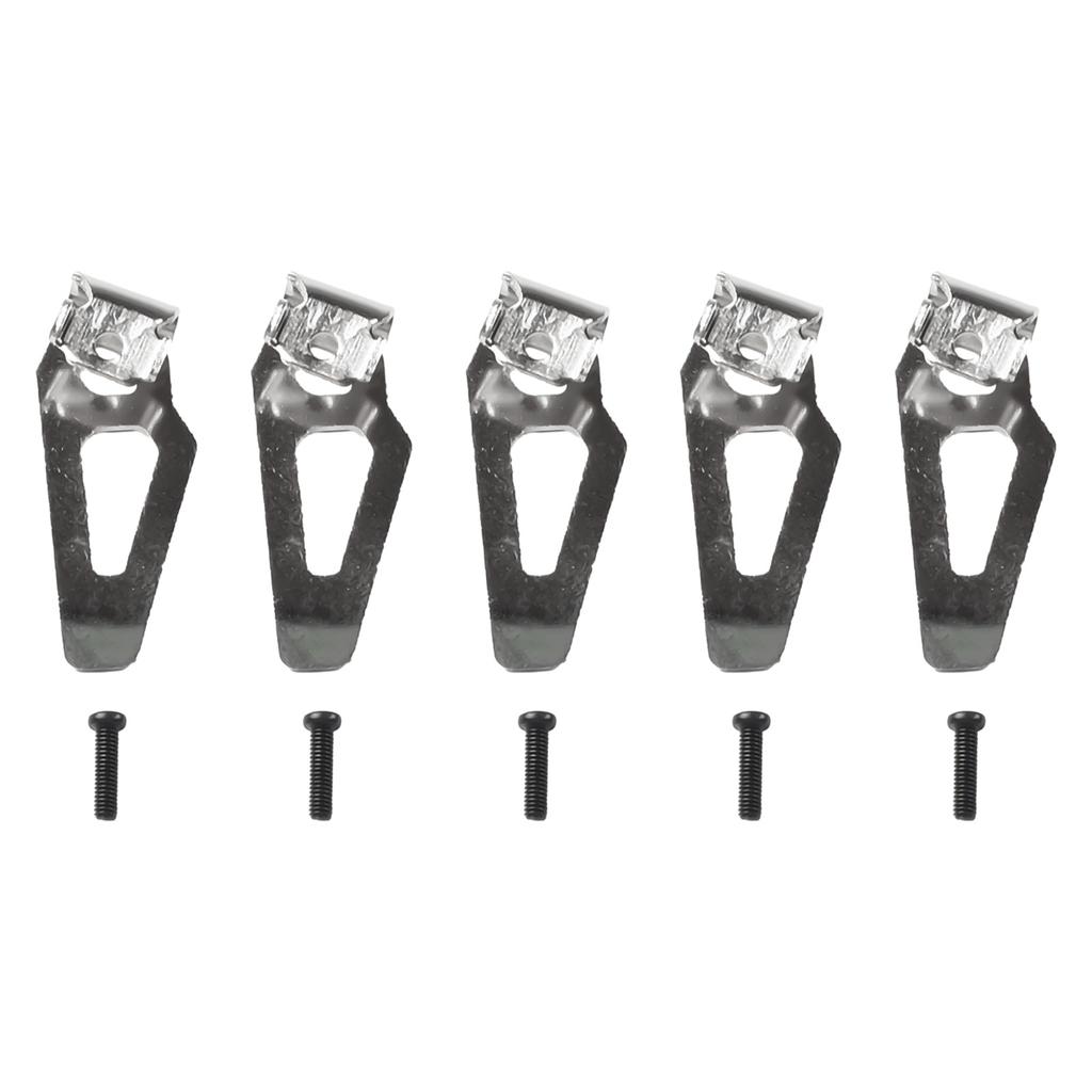 2 5 sztuk Klipsy do Paska Wiertarki Elektrycznej Haczyk Klamra do Paska Zestaw Śrub 42-70-0490 Części do Klucza Akcesoria do Narzędzi Elektrycznych
