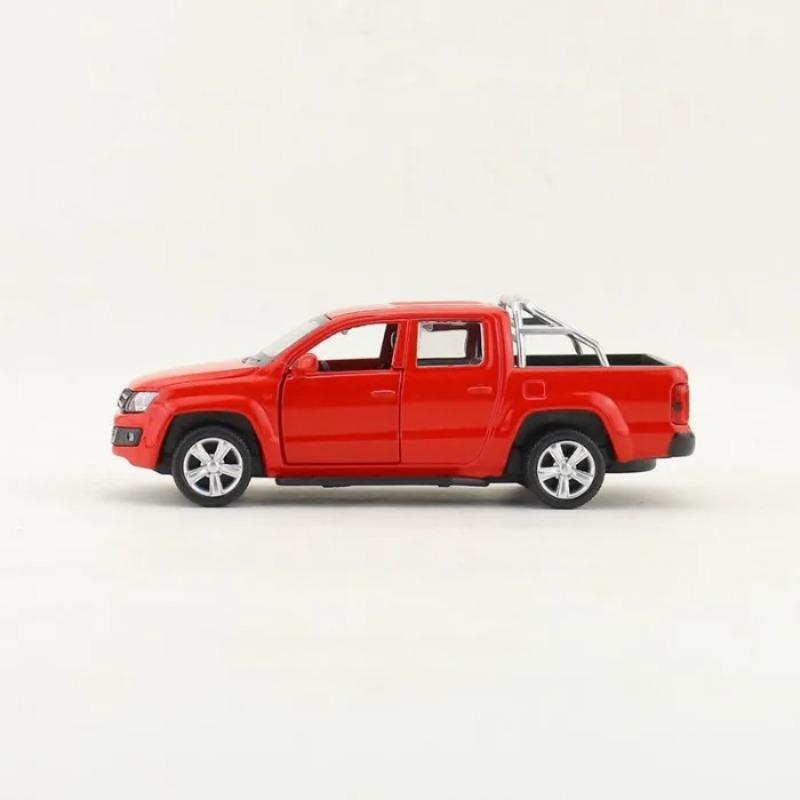 Simulatuion 1/46 Alloy Volkswagen Amarok Pickup Car Model Diecast Toy Vehicle Children Boy Gift Home Decor Miniature Voiture