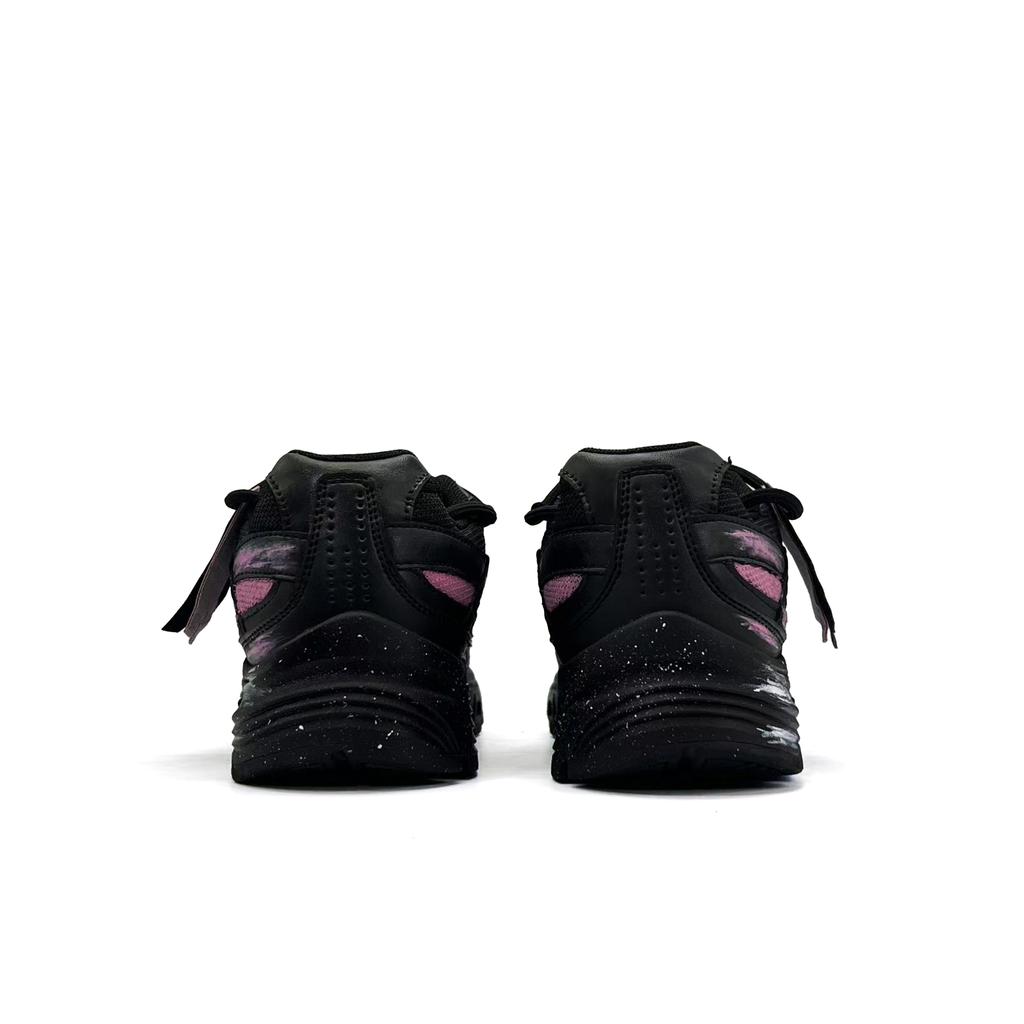 Nike Initiator Textil, Leder Dämpfung, Abriebfest Niedrig geschnitten Sprint Stadt Pendeln Laufschuhe Unisex Schwarz Pink FQ6873-101(Team1356-)