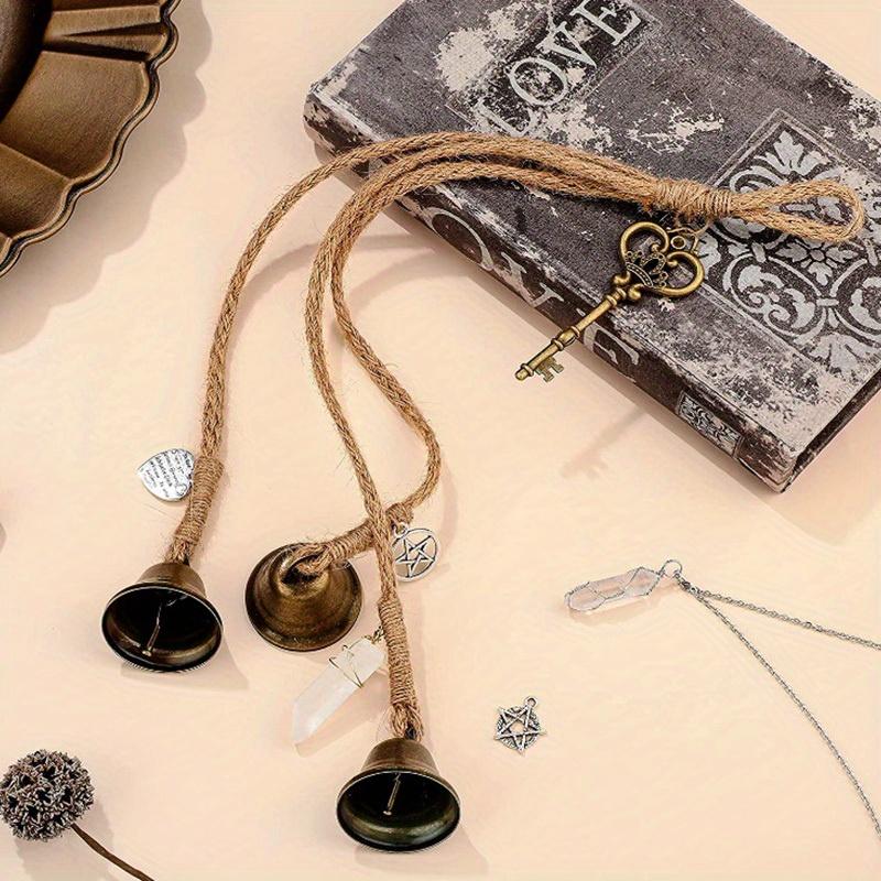 1 Stück Türglocken Handgefertigt Altar Dekoration Handgefertigt Hexen Windspiel Glocken Handgefertigtes Windspiel