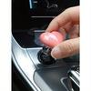 1pc Heart Shaped Car One Key Start Button, Personalized and Creative Ignition Ring Button Decoration