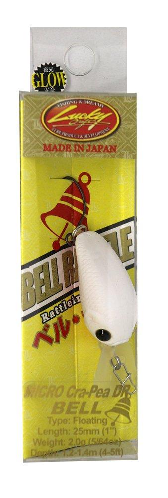

LUCKY CRAFT Lure Micro Crappie DR BELL Snow Peach Glow.