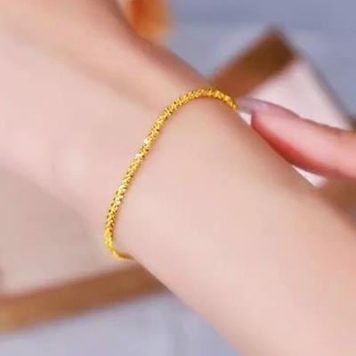 Korea Gold Plated Bracelet Gypsophila Bracelet Birthday Gift Women Jewelry Accessories