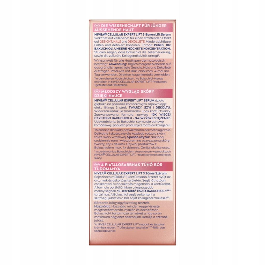Nivea Cellular Expert Lift Lifting Face Serum 30