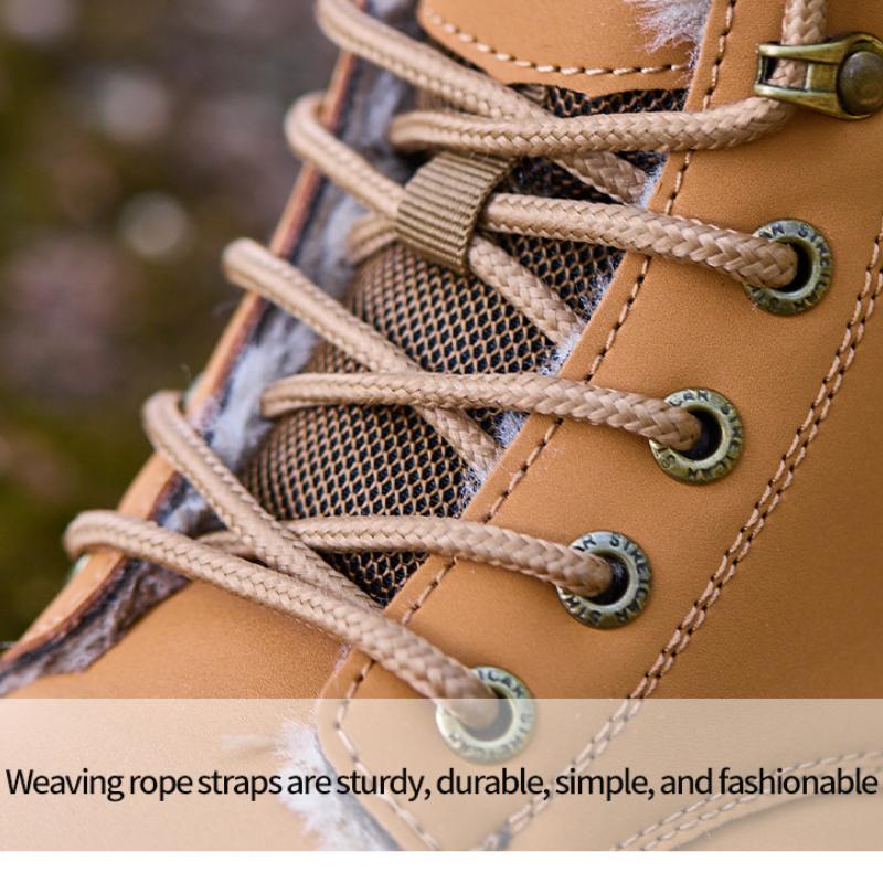 Nové módní zimní sametové pracovní bezpečnostní boty pro muže, odolné proti nehtům, nezničitelné, voděodolné, ocelové špičky pánské tenisky