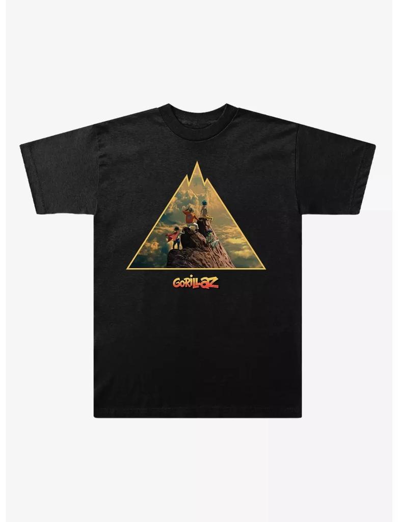 2026 Gorillaz The Mountain Album T-Shirt für Herren und Damen Re Baumwolle Sommerkleidung Hip Hop Mode T-Shirt Streetwear Unisex
