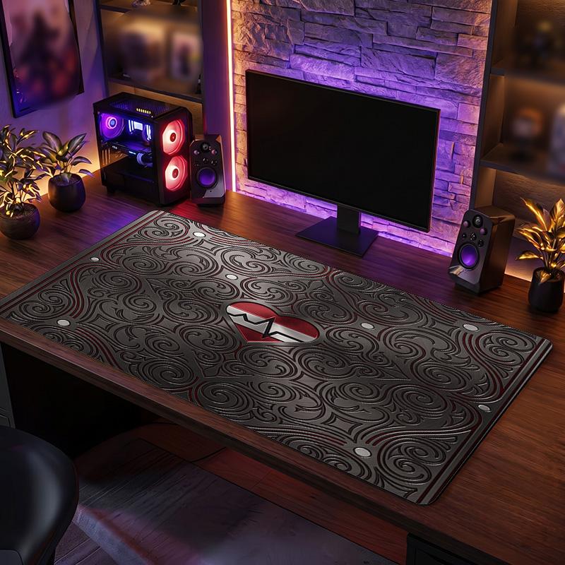 Austria Football Crest Mouse Pad, Extended Non Slip Rubber Desk Mat for Gaming Office Laptop Fan Gift