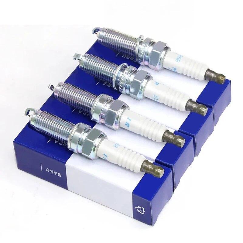 18846-10060 Iridium Spark Plug For Hyundai I30 I40 Accent Sonata Genesis Tucson Veloster Kia Rio Soul Cee'd SILZKR6B-10E