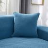 Jacquard Knitte Twill Throw Pillow Cover Gentle Solid Decorative Square Cushion Case Used For Sofa Furniture Bedroom Home 45x45cm Cozy Pillowcase