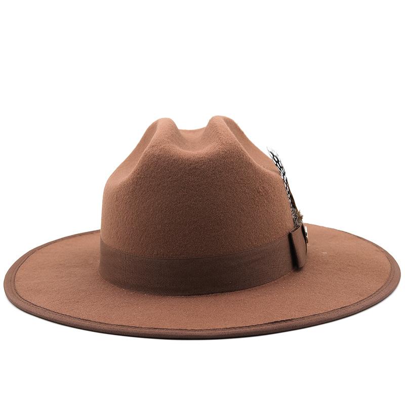 Tibetansk fjäderhatt, västerländsk cowboyhatt, solhatt, herr- och damhatt, riddarhatt, kantad jazzhatt