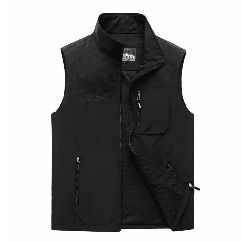 Fishing Fishing Mesh Military Many UV Quick Water Abrasion Fishing Summer Sleeveless Jacket [Rortyno] Vest, Men's, Summer, Outdoor, Vest, Lining,