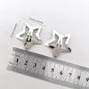 20 PCS Star Shape Pentagram 3cm BB Hairpins Small Sweet Cool Metal Simple Fashion Women Five-pointed Y2k Accessories Hair Clips