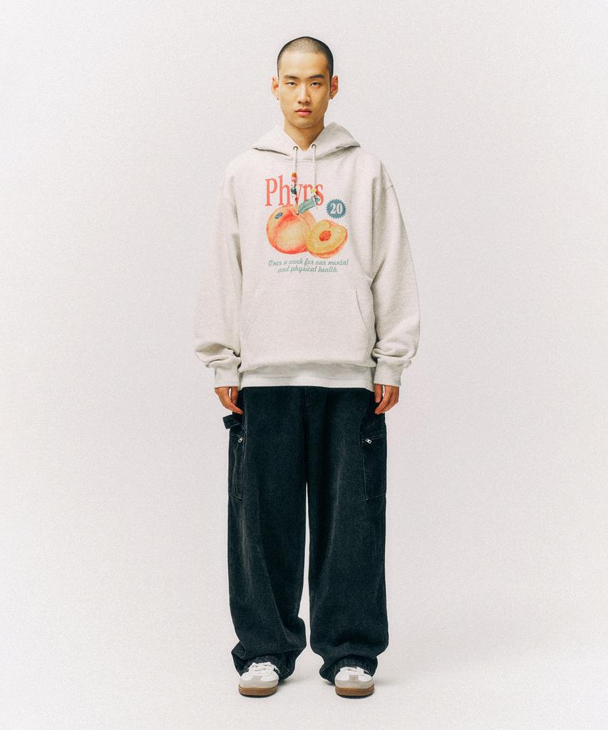 PHYSICAL DEPARTMENT Carpenter Zipper Cargo Denim Pants_Black