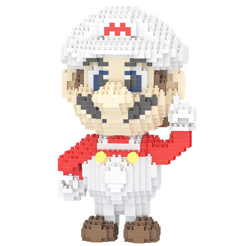 Le Bao Yu Educational Street Vendor Building Blocks for Kids and Adults – Micro Diamond Small Particles, One Piece