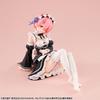 MegaHouse Melty Princess Starting Life in Another Ram Figure PVC Resin Complete Figure "ReZero - World" Palm-Sized (Approx. 90mm) - Pre-painted