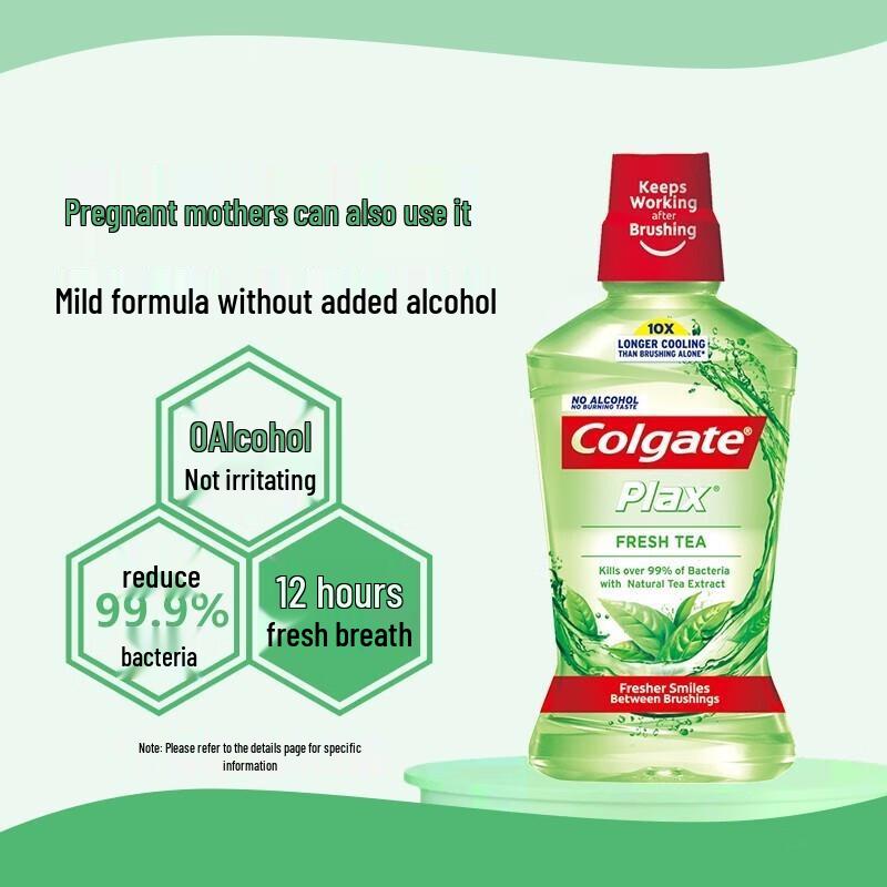 Colgate Fresh Tea Mint Mouthwash