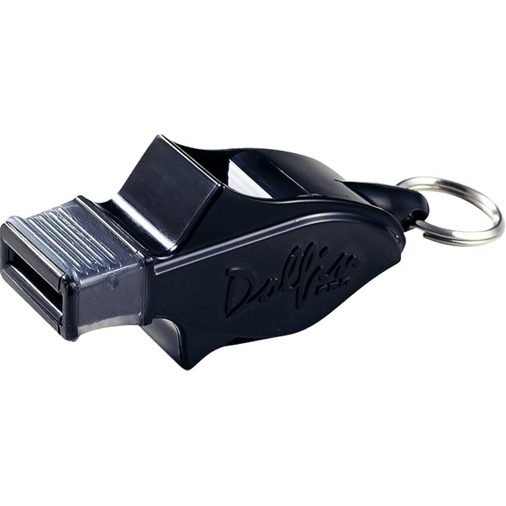 Molten Dolphin Pro KP Referee Whistle Black Sports Equipment