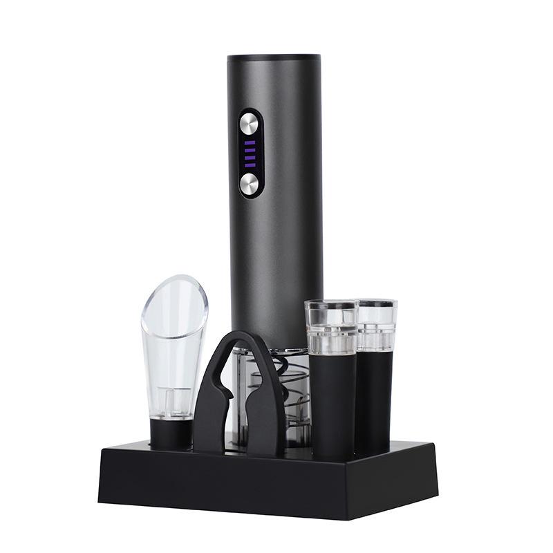 Rechargeable Automatic Electric Wine Opener Set - Multifunctional Household Tool