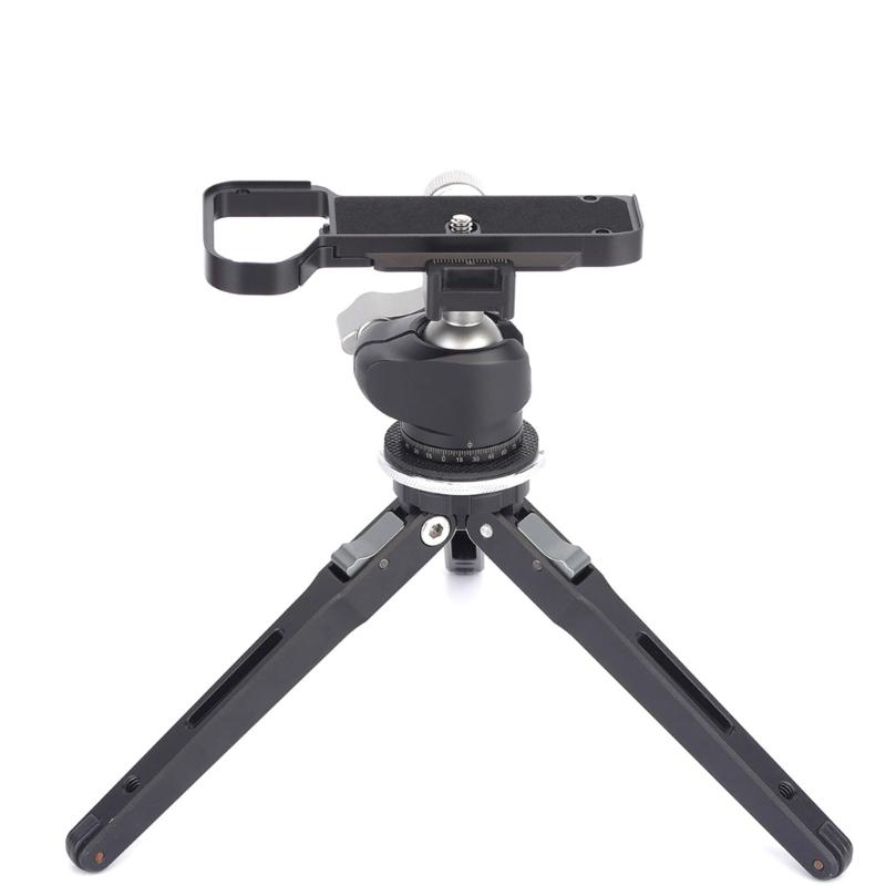 Universal Handgrip Grip Quick Release Plate Hot Shoe Cover Grip Tripod Mount Bottom Plate Replacement for A7C2 Camera