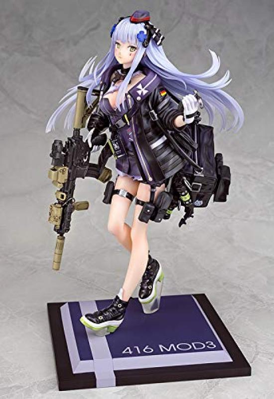 Frontline 416 MOD3 Severely Injured Scale ABS PVC Complete Figure with Stand Dolls' Ver. 1/7 & Pre-painted