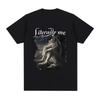Human By Day Sigma By Night Funny Wolf Graphic T Shirt Men Women Casual Cotton Short Sleeve Oversized T-shirts Streetwear Unisex