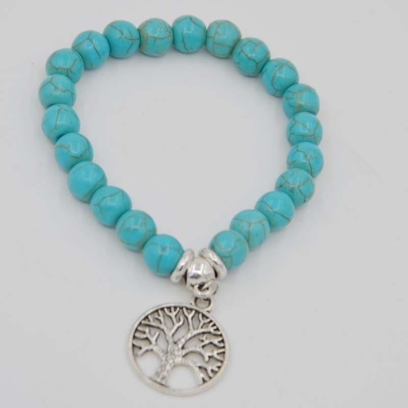 1Pcs Bohemian Turquoise Bracelets & Bangles Pendants Bracelets Women Dress Jewelry