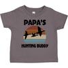Inktastic Papas Hunting Buddy Duck Hunter Toddler T-Shirt Papa Grandkids Boys