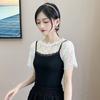 Women Scarf Lace Lace Shawl White Black Blouse Shoulders Scarf Fake Collar Cape Spring Autumn