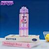 KPop Demon Hunters Large Capacity Sports Outdoor Plastic Leak-Proof Water Bottle Rumi Mira Zoey Jinu Drinking Cup 900ML HUNTR/X Kid Friendly