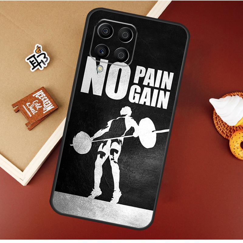 No Pain No Gain Fitnessstudio Hülle Für Samsung Galaxy M21 M20 M23 M31 M11 M54 M14 M34 M13 M52 M32 M12 M16 M36 M56 M15 M55