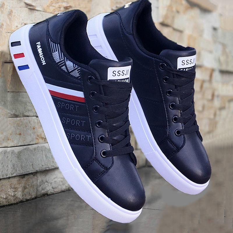 Low-top lightweight casual shoes men's versatile autumn workboard shoes new little white men's shoes new summer