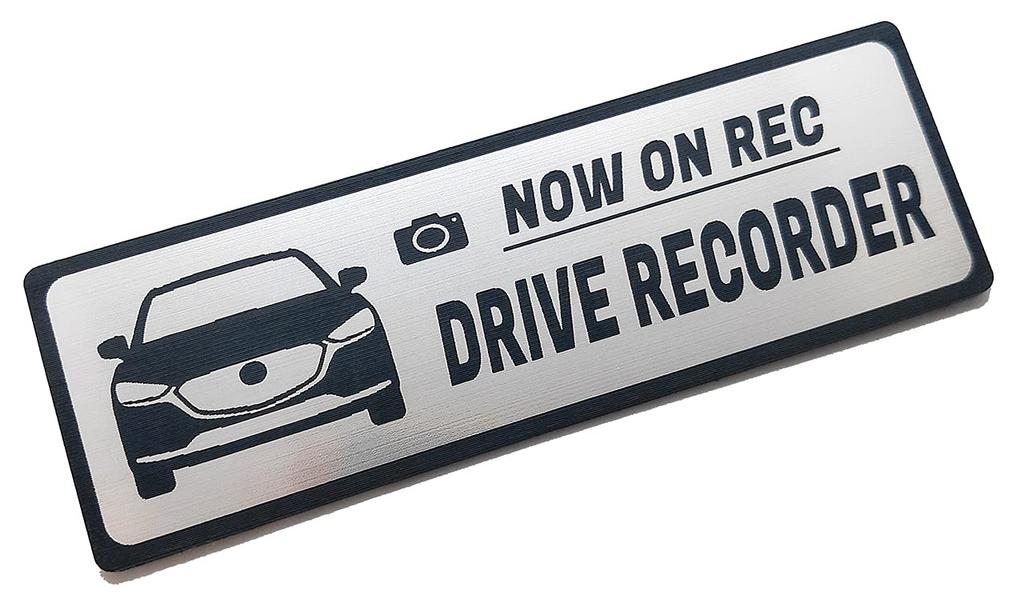 [Honami Works] MAZDA6 Dash Cam Equipped Vehicles Emblem Dash Cam Sticker