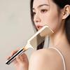 Rikomi Damageless Comb for Women Perm Comb Treatment Hair Brush Ultra Shine Comb Gold Anti-Static K-02