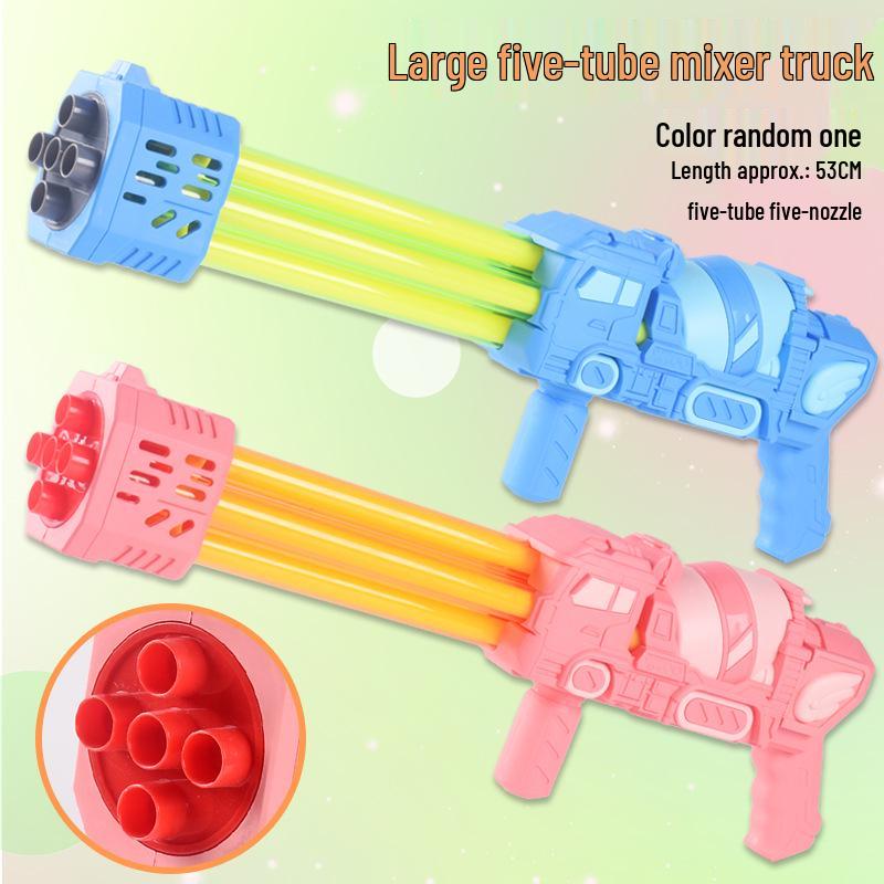 Multi-Hole Water Cannon Toy for Beach Play