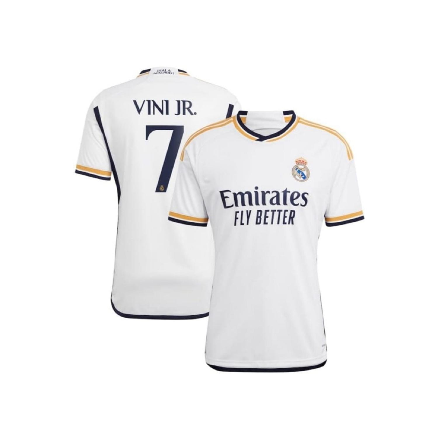 

Домашняя майка Вини Джуниор нового сезона 2023/24 Реал Мадрид