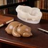 Cute Sleeping Bear Candle Silicone Mold DIY Lying Bear Crafts Cement Gypsum Soap Mold Chocolate Baking Mold Home Decoration