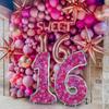 Aluminum Film Number Balloon Stand 0-9 Number Foil Number Balloon  Wedding Decor