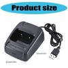 Efficient USB Charging Accessory Portable Travel Charger Holder base for BF999S 888S 777S 666S Two Way Radio
