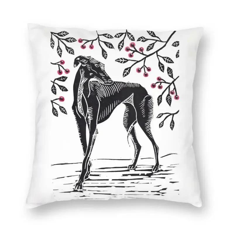 Greyhound Bedroom Sofa Cushion Cover Home Decor Pet Dog Living Room Lovers   Pillowcase