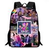 Neue Kpop Hexenjägerin Mädchengruppe Schultasche High-Definition-Druck Lässiger grenzüberschreitender leichter Rucksack