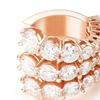 1 Stück Damenohrring Funkelndes Strass-Design Glänzender Visueller Effekt Mehrschichtig All-Match Dekorativ Lebendige Farbe Damen Clip-Ohrring Ohne Piercing