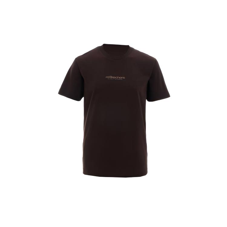 Skechers Classic Soft Versatile Fashion Letter Short Sleeve T-Shirt Unisex Tops L325U016-05U5 M