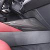 ABS Kohlefaser/Schwarz Für BMW 5er G60 2025+ Auto Mittelkonsole Becherhalter Seitenverkleidung Abdeckung Aufkleber Auto Innenraum Zubehör