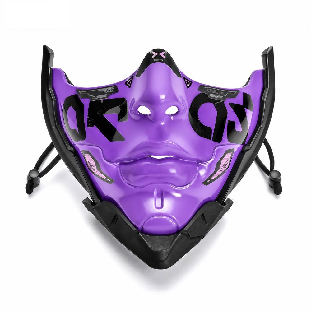 Robot Style Cyberpunk Mechanical Face Mask Decorative Design Sci Fi Robot Mask Cosplay Prop