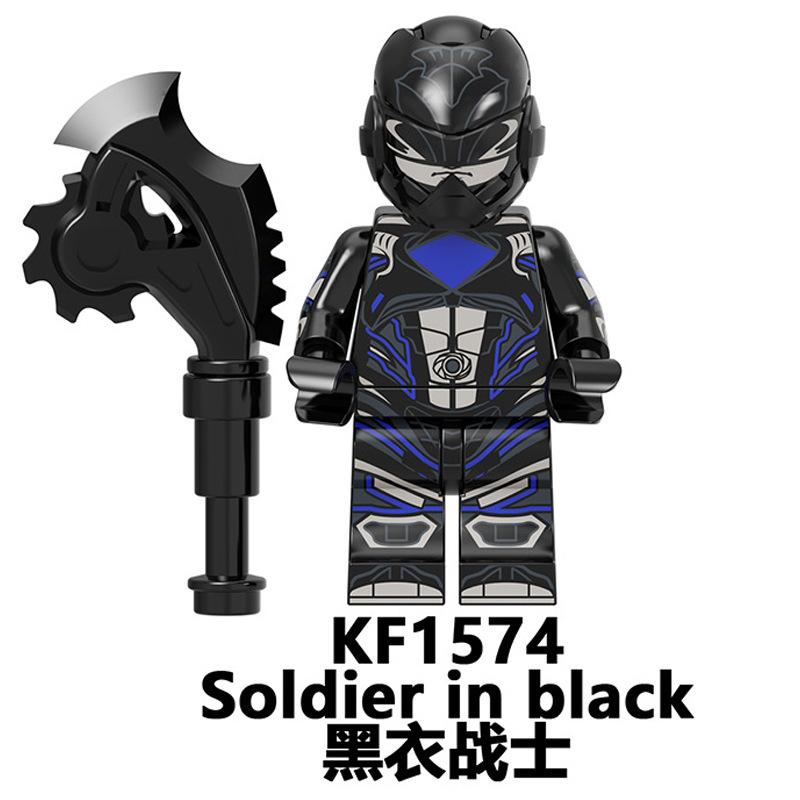 Kf6144 Building Block Figurine Small Particle Mosaic Doll Toy Bag Can Be Selected